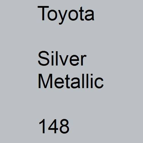 Toyota, Silver Metallic, 148.